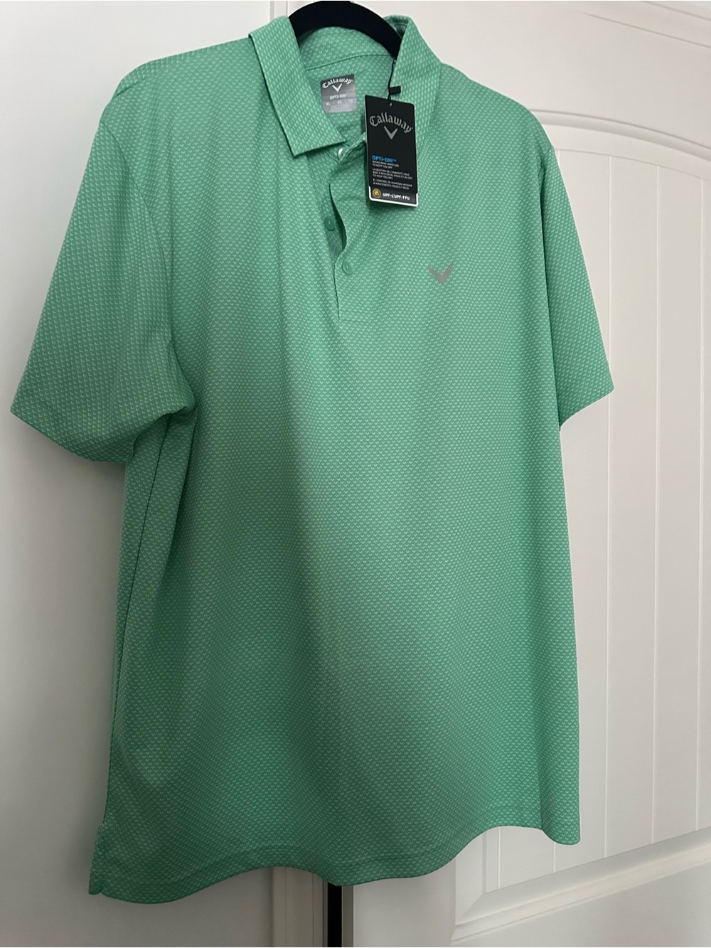 Callaway Men's Mint Green Golf Polo